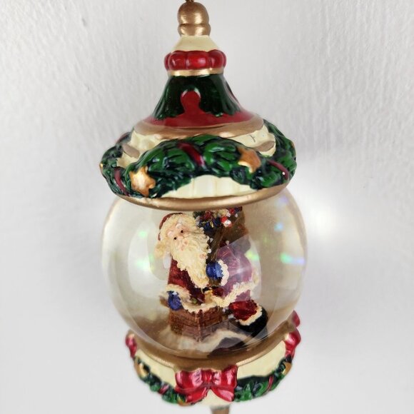 Kirkland Signature Waterglobe Ornament Santa Claus NWT Holiday Christmas - Picture 2 of 9